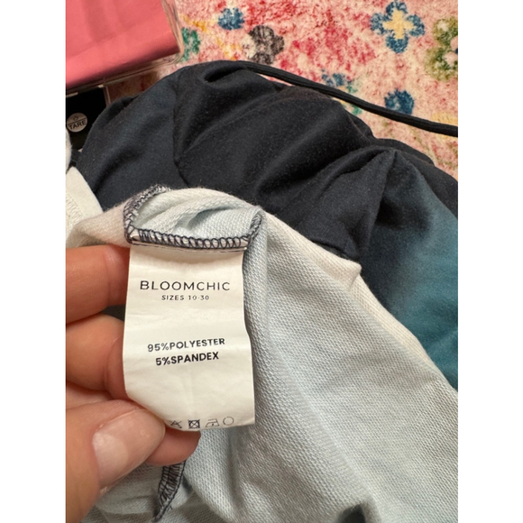 Women's‎ Bloomchic Hoodie Blue White Size 18-20 - Picture 5 of 5